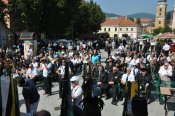 Náměstí v Rožňavě v sobotu
